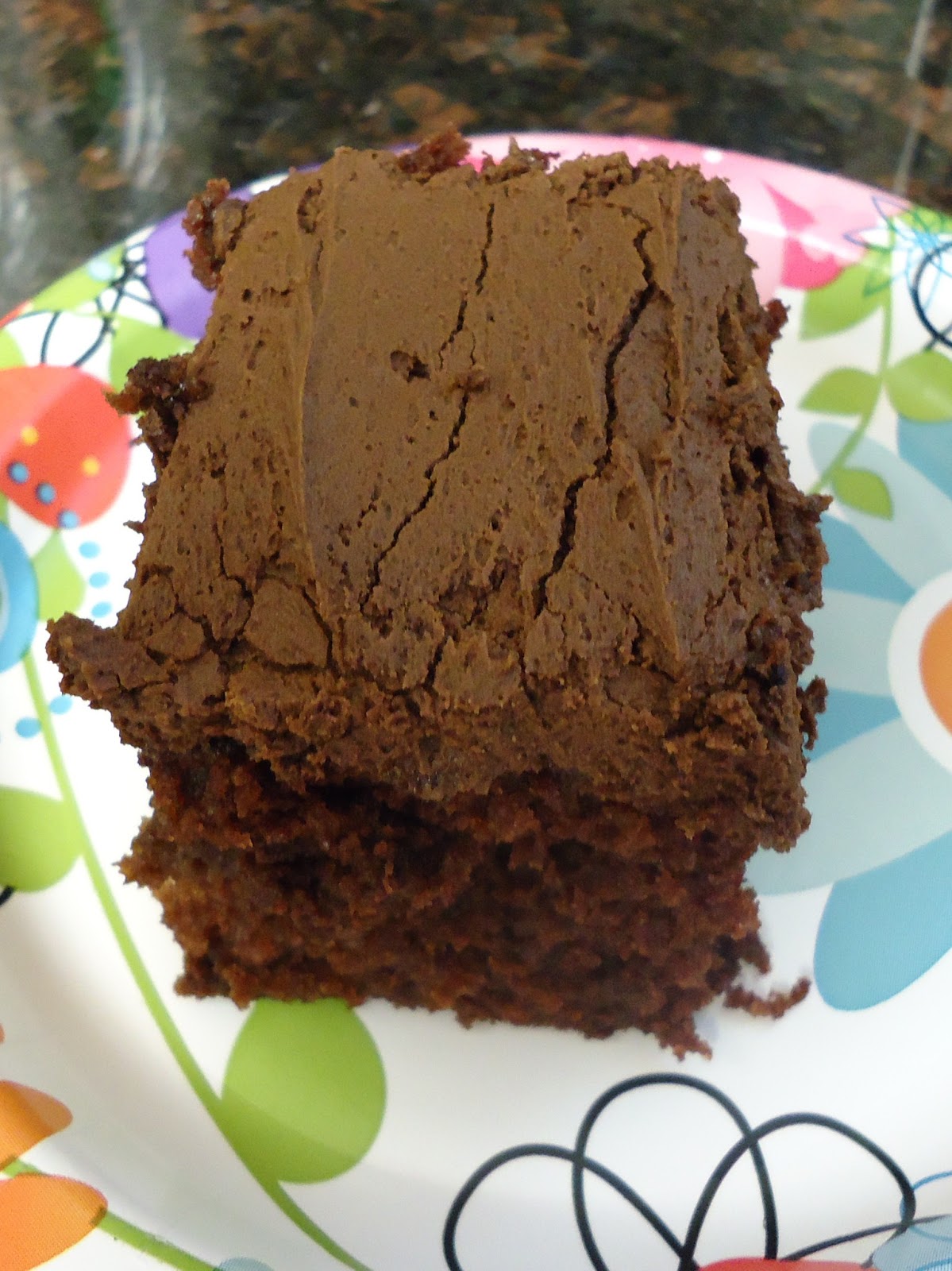 Egg Allergy Cooking: Chocolate Crazy Cake Egg-free, Dairy-free