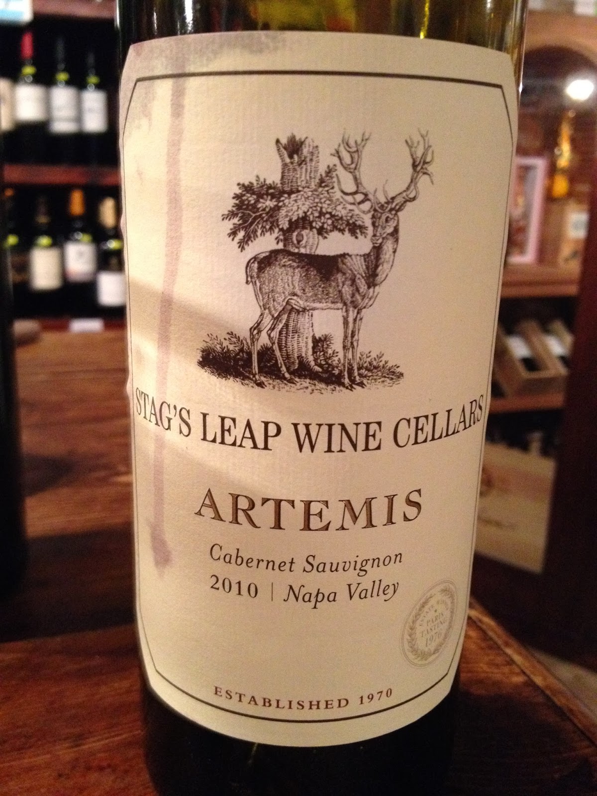 Balaio do Victor Stag's Leap Wine Cellars ARTEMIS Sauvignon 2010
