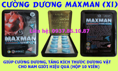 ██▓▒░ Thuốc cường dương maxman (XI) vị cứu tinh cho nhiều nam giới trong quan hệ vợ chồng Maxman+3800+mg