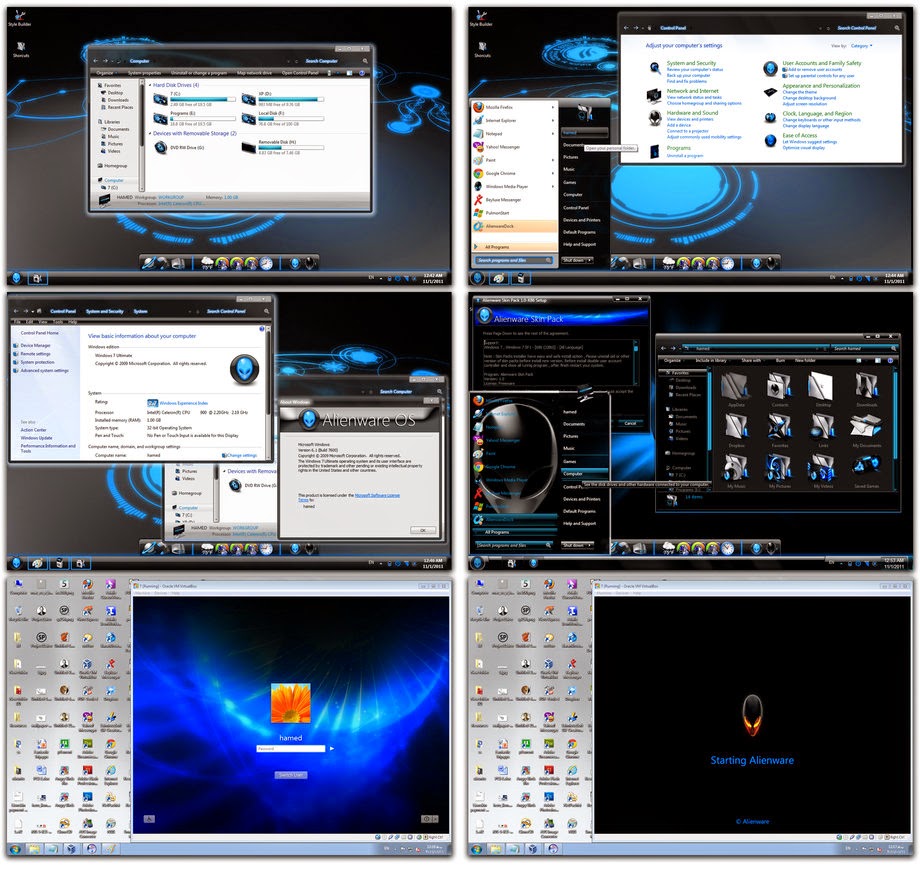 Alienware SkinPack Alienware SkinPack