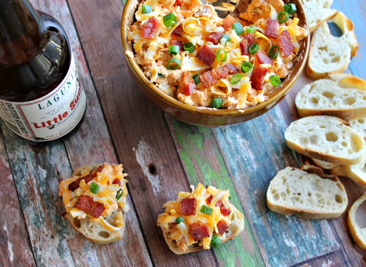 Hungry Harps Spicy BeerCheese Dip with Bacon