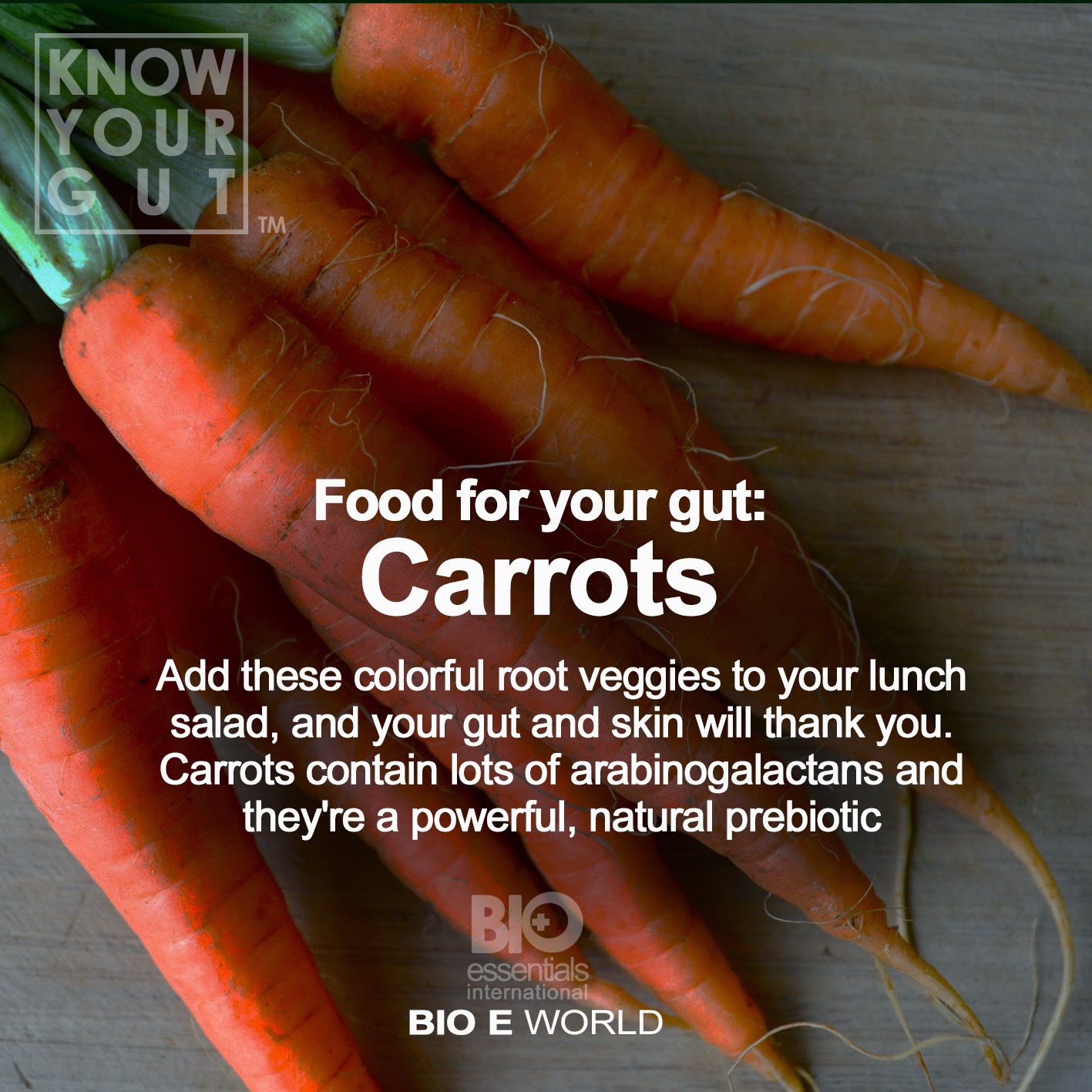 Food for your Gut CARROTS
