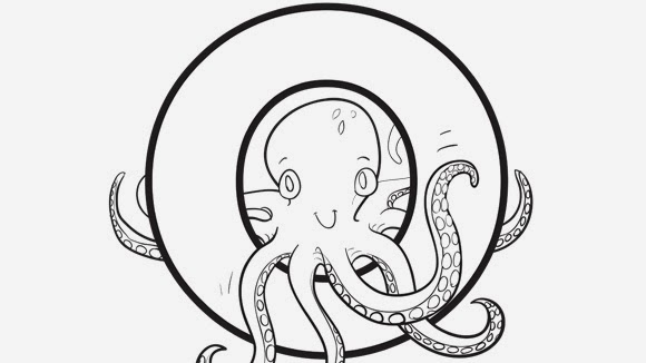 Printable Alphabet Coloring Pages Octopus Printable Alphabet Coloring Pages Octopus
