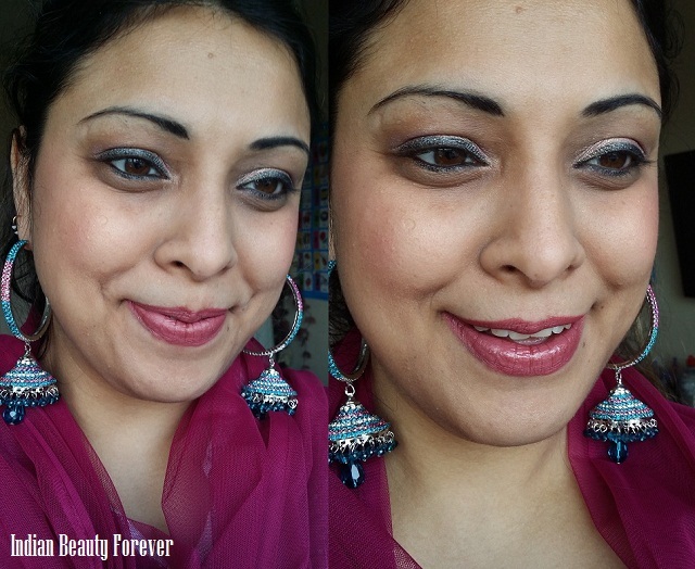 Review Lakme 9 to 5 Lipstick Pink Bureau swatches FOTD Indian Beauty