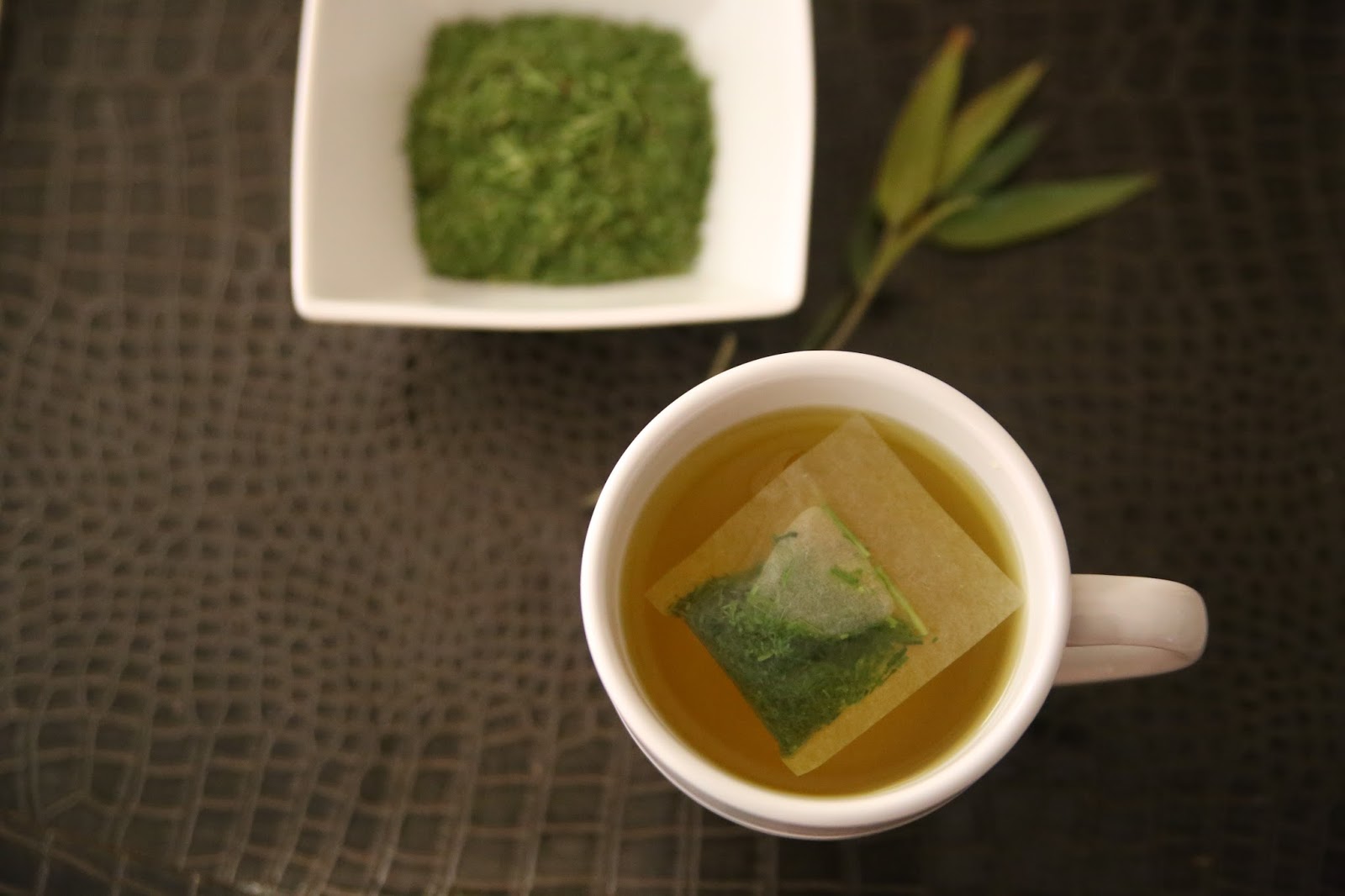 Relaxed Hair Health BAMBOO TEA!