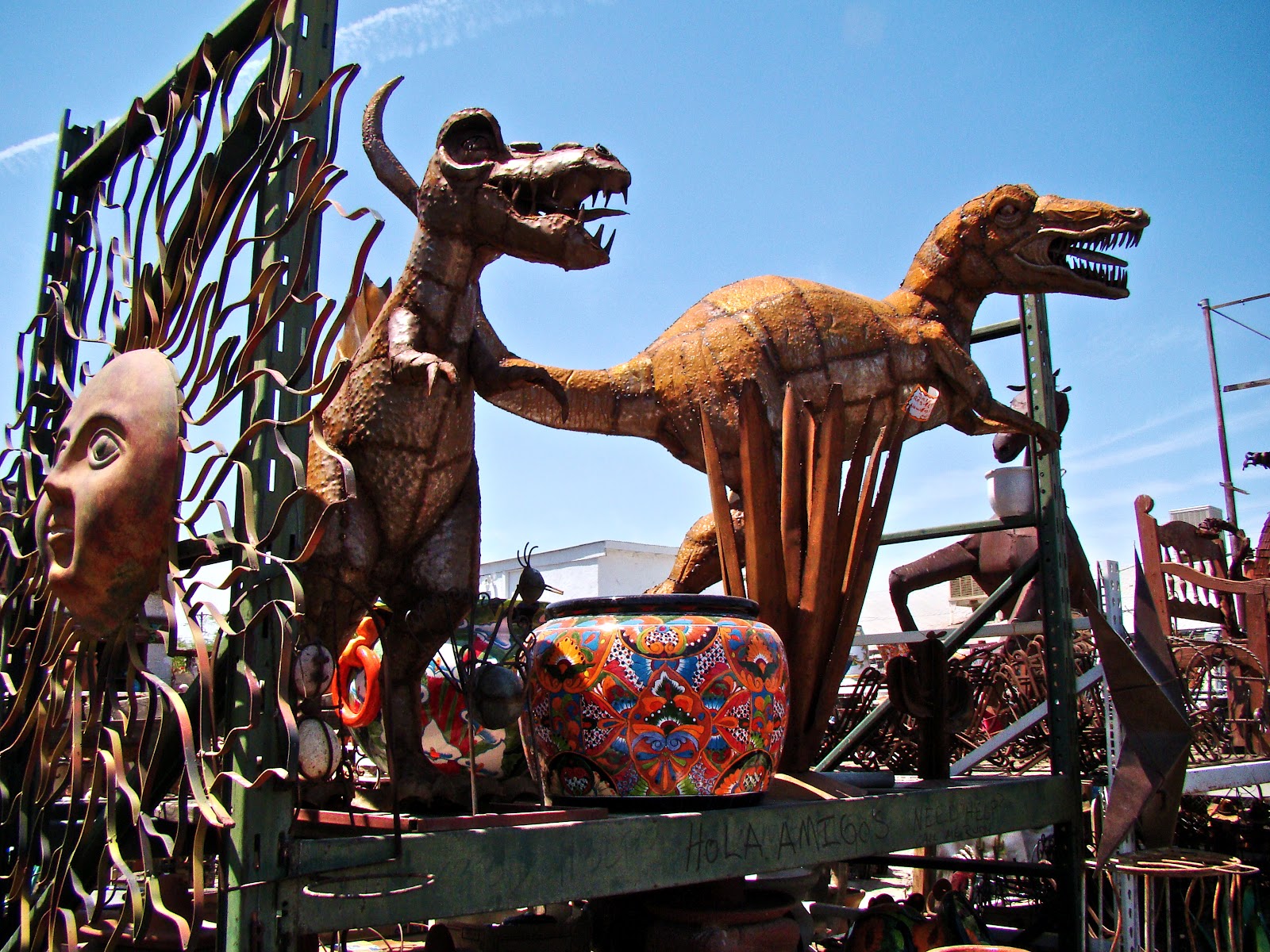 Scottsdale Daily Photo Photo Guadalupe Mexican Market Dinosaurs