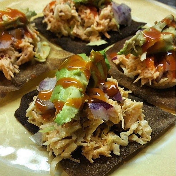 The Swedish Cavegirl Paleo Buffalo Chicken WonTon Bites