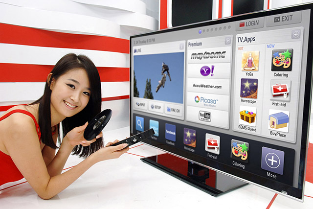 Samsung và LG chiếm 41% thị phần TV 3D toàn cầu