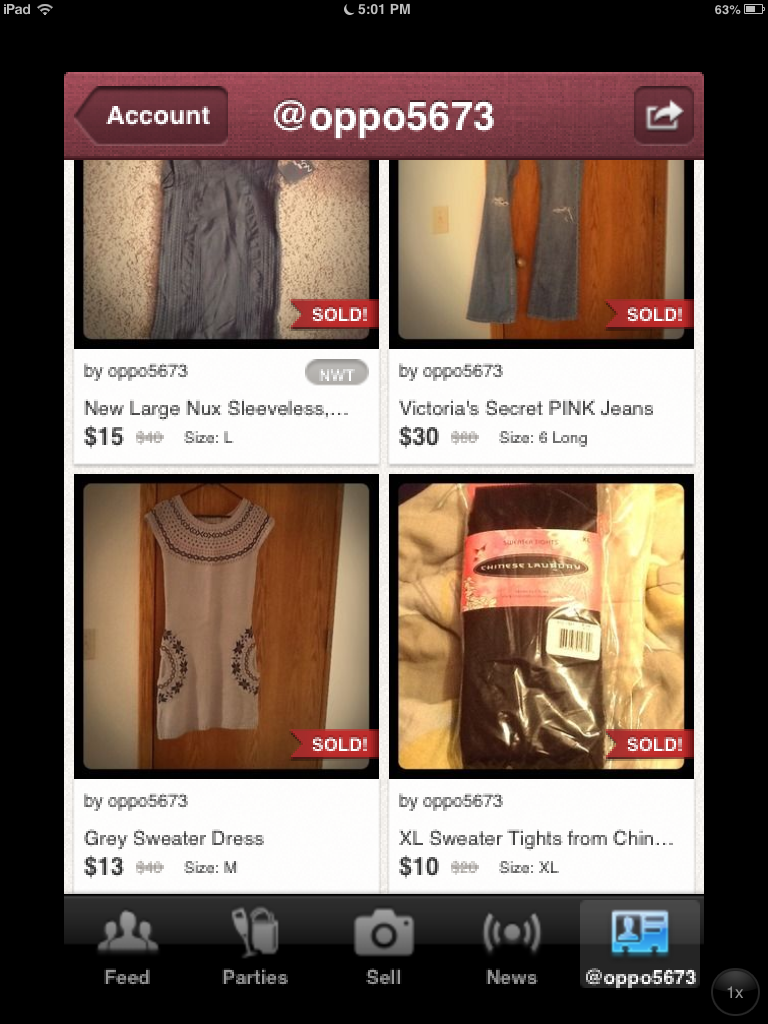Reviews Until You Drop Want to sell your old clothes? Poshmark.