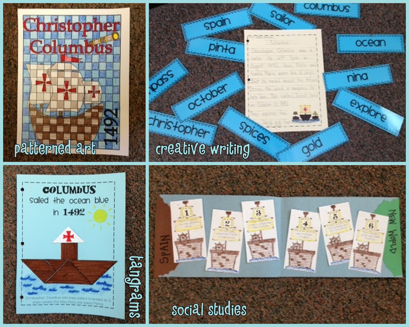 Lory's 2nd Grade Skills: Columbus Day Freebie