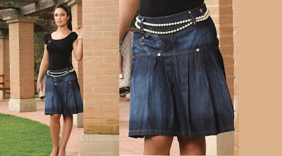 Saias Jeans para Evangélicas 2013 Fotos de Saias Jeans para Evangélicas 2013