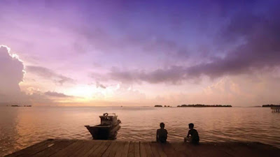 Kampung Atas Laut Bontang Kuala