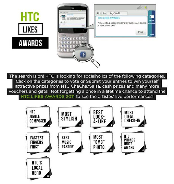 HTC LIKES AWARD