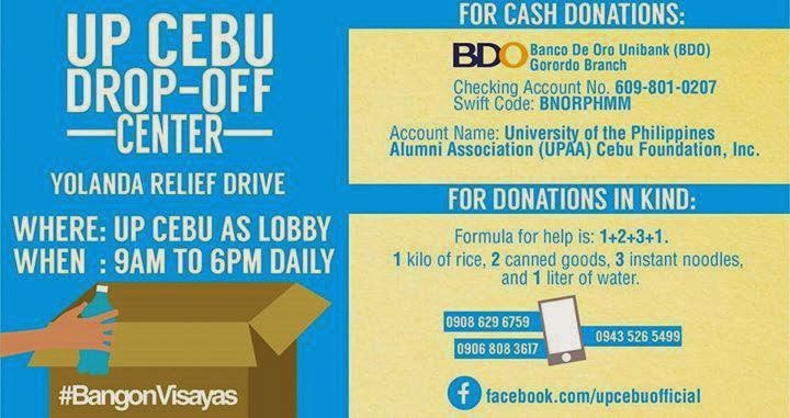 CebuOnlineTV-Yolanda-Donations-UP-Cebu