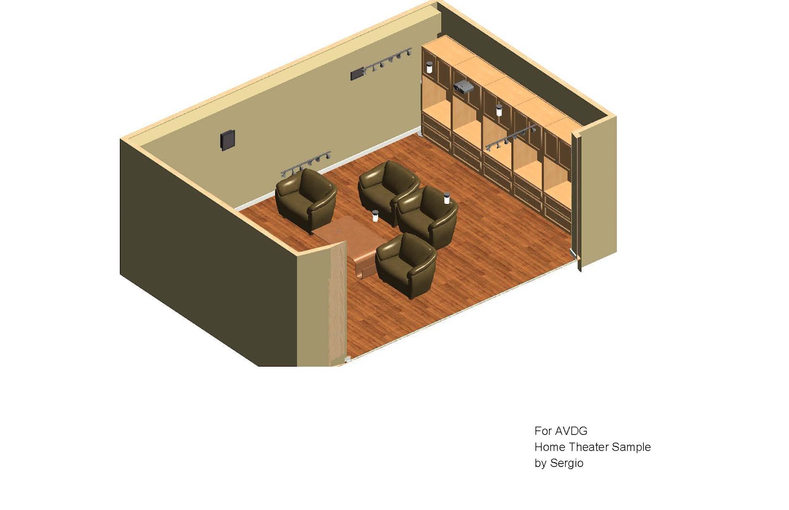 ARCXEN CAD Design Studio Audio Visual Engineering Drawings