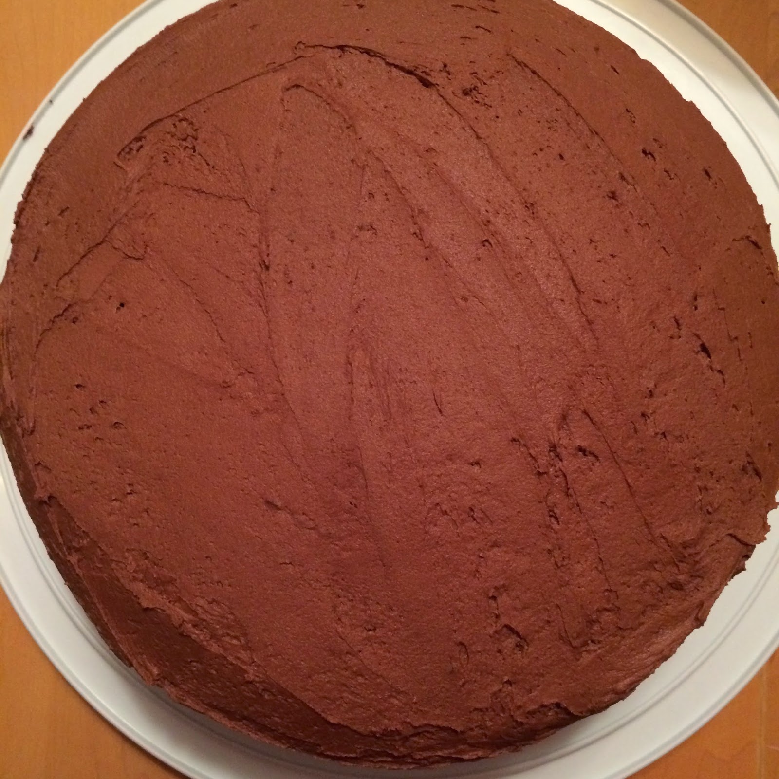 LIFE is better in PINK Chocolate Buttercream Icing