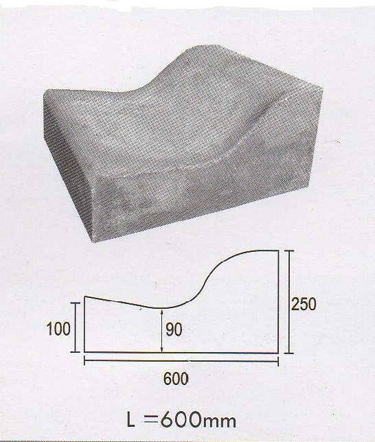 PRECAST COMPRESSED SLAB / CONCRETE GRATING ROAD KERB