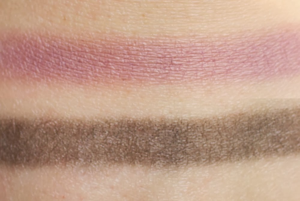 mac cosmetics, rick baker, mac x rick baker, halloween 2013, eyeshadow palette, lime, moss, deep purple, indian ink, dusty purple, carbon, swatchfest