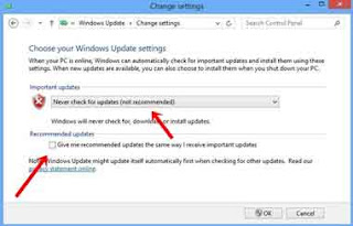 disable update windows,cara menonaktifkan auto update windows 8,windows 8 update