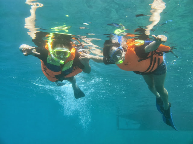 Snorkeling Under Water