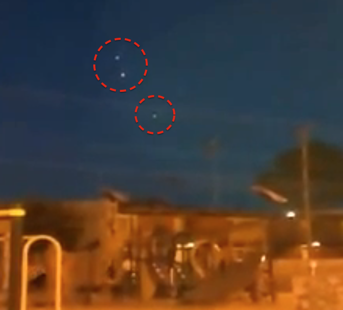 UFO Sightings Texas Pulsating UFO's Captured Above Texas, UFO Sightings