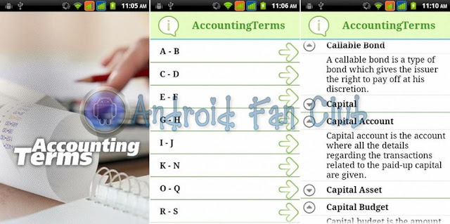 Accounting Terms for Android Accounting Terms for Android