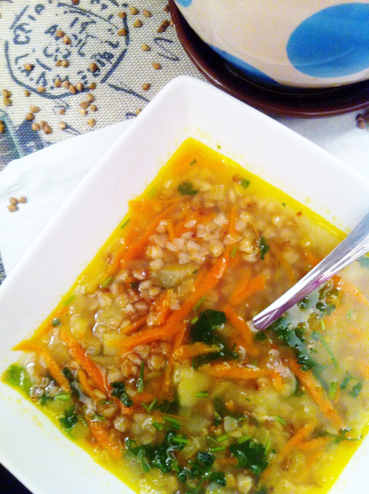 MomsAdventure: Buckwheat Soup Recipe Mmmm Mmmmm =)