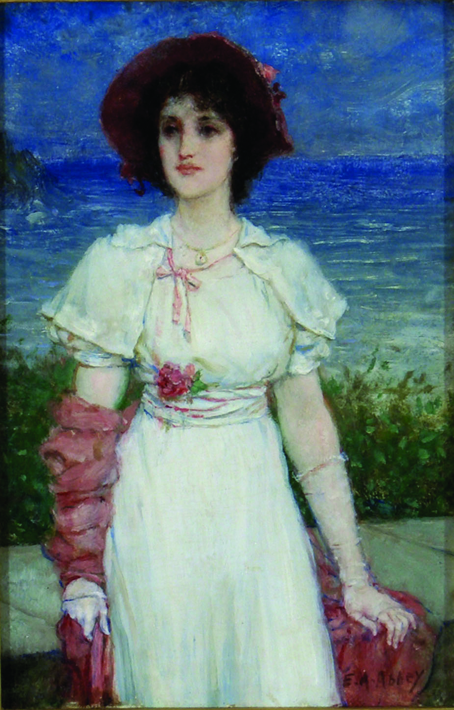 Tea at Trianon Edwin Austin Abbey