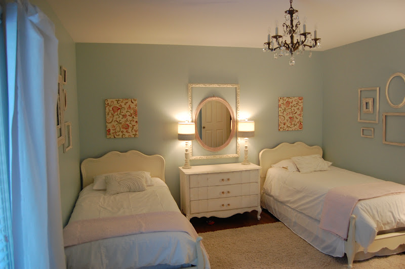 Atlanta Shabby Chic Bedroom Makeover Before And After