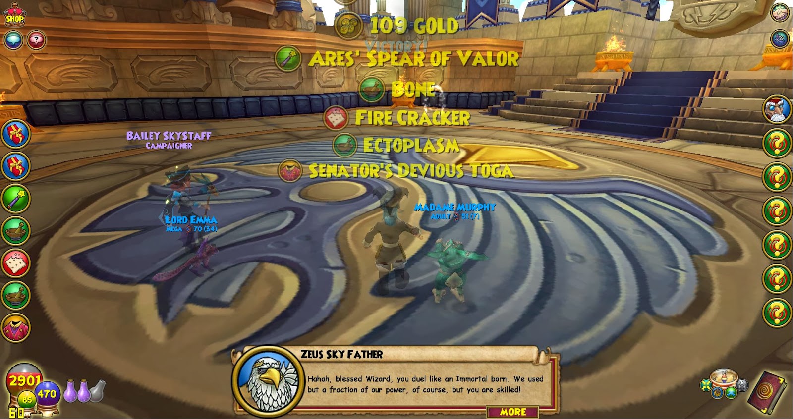 Choose My Adventure: The combat is the sauce in Wizard101