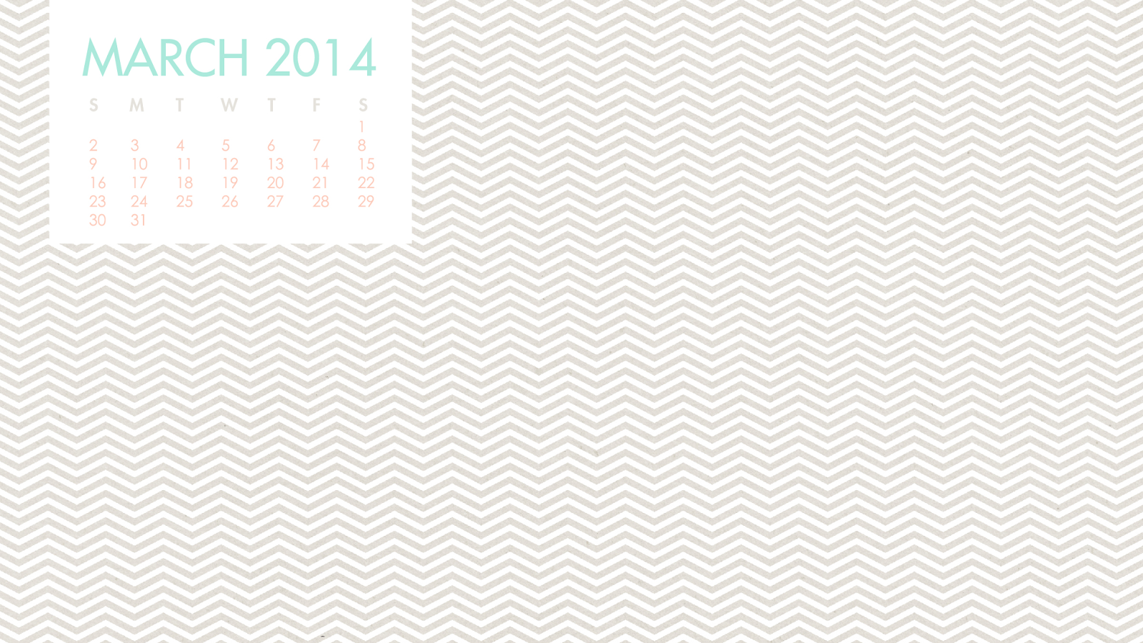 Free Desktop Calendar January 2014