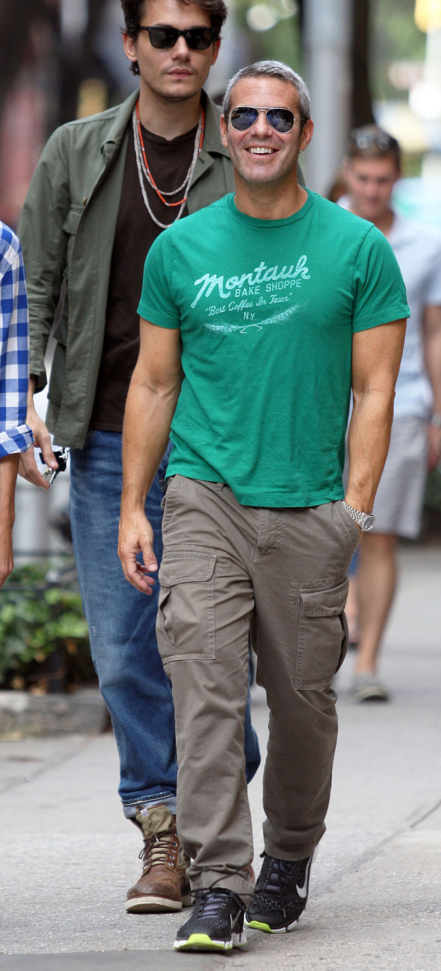 Andy Cohen And John Mayer In Soho Oh yes I am