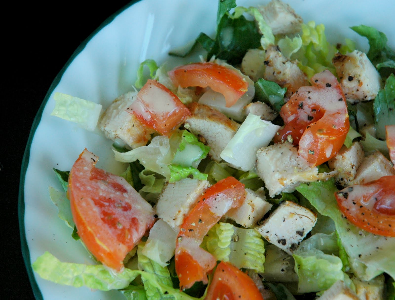 Spice Girl Garlic Chicken Salad