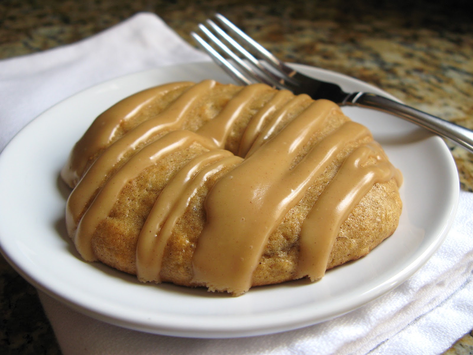 The BakeOff Flunkie BananaCoconut Donuts with Peanut Butter Icing