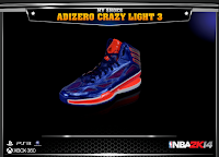 NBA 2K14 Adidas Adizero Crazy Light 3