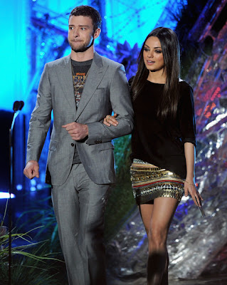 mila kunis justin timberlake