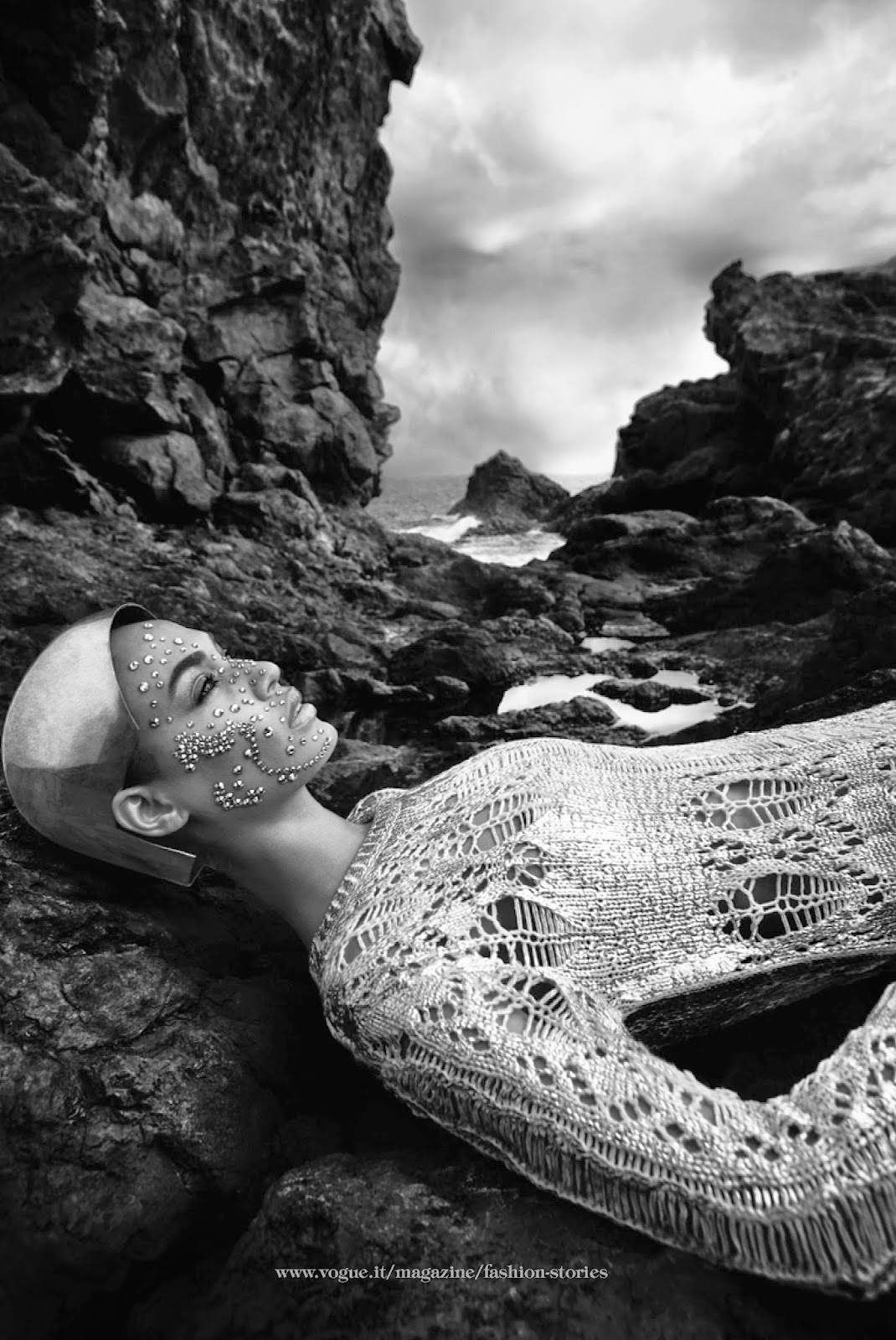 Joan Smalls for Vogue Italia May 2014