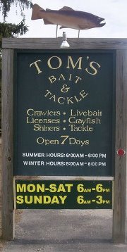 GUIDED VERMONT ICE FISHING TRIPS: Tom's Bait Shop