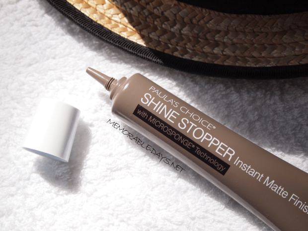 SHINE STOPPER Instant Matte Finish with MICROSPONGE Technology