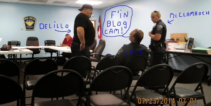 Brady Lake Village council meetings have become well guarded by BLV reject cops.