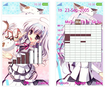 「純白交響曲」SonyEricsson手機主題for Aino含多媒體﹝240x432﹞