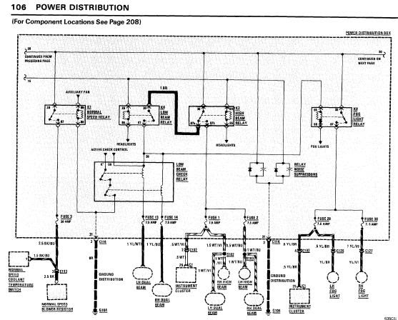 repair-manuals: BMW 635CSi 1985 Electrical Repair