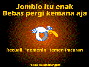 Gambar DP BBM Kata Kata jomblo Lucu