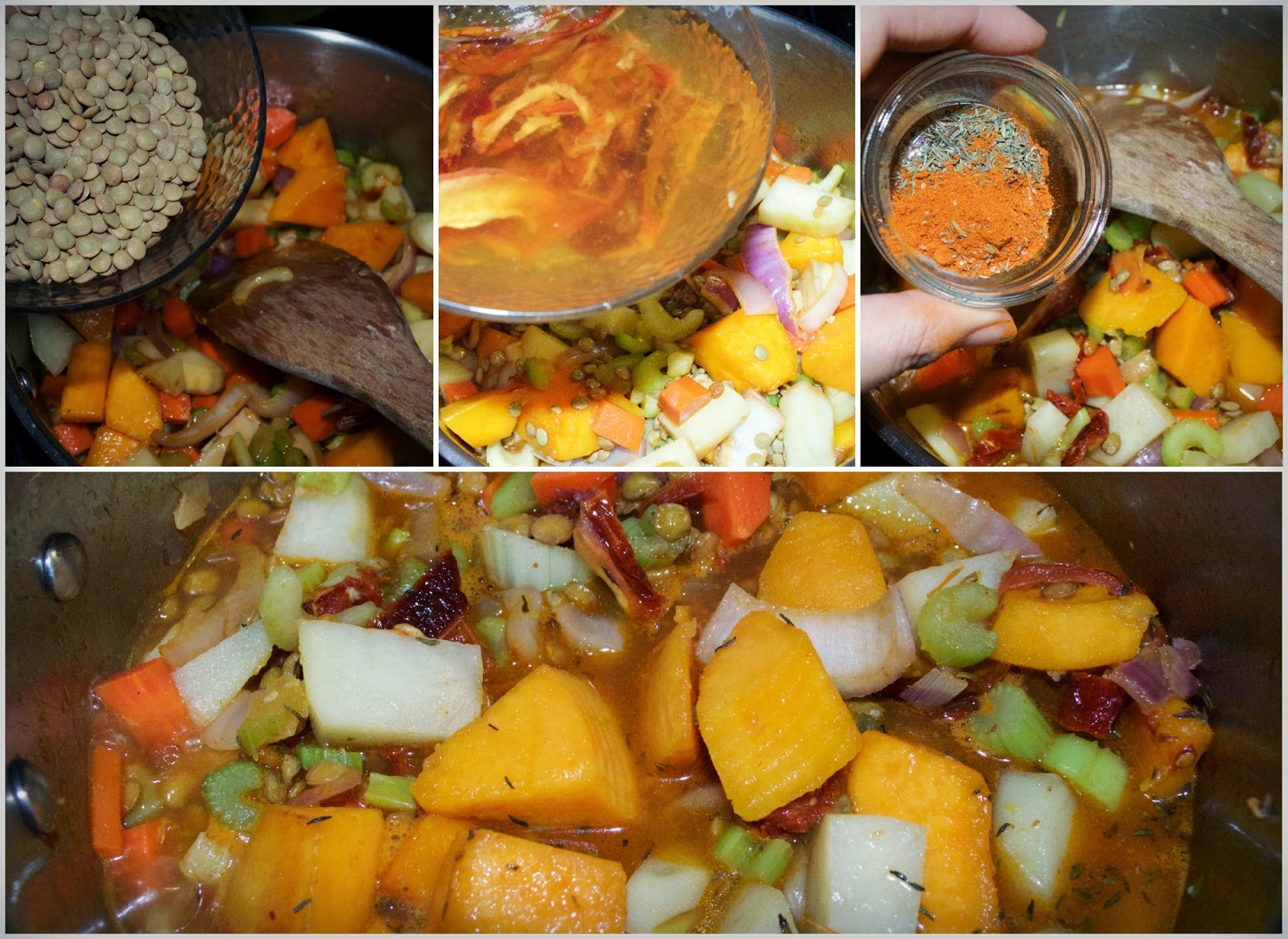 Cooking for Kishore Root Vegetable and Lentil Goulash Hungarian Stew