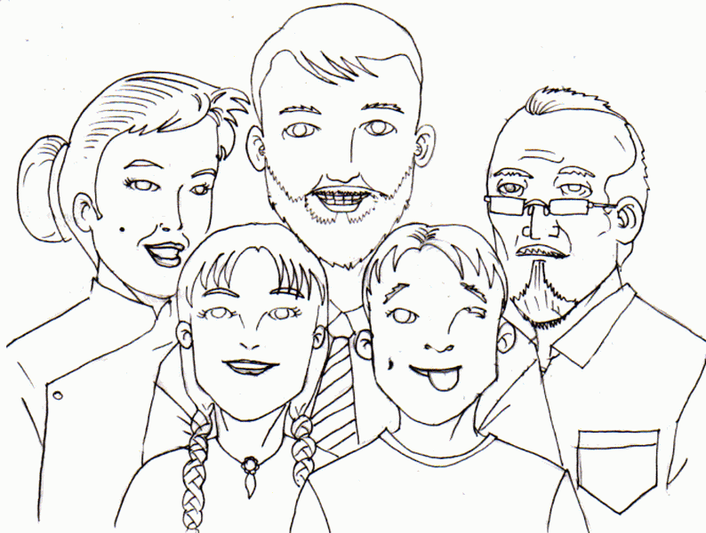 Sekitar Kawasan Sekolah: Gambar Outline_Situasi