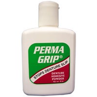 denture perma grip dental zinc powder topics crystal lake