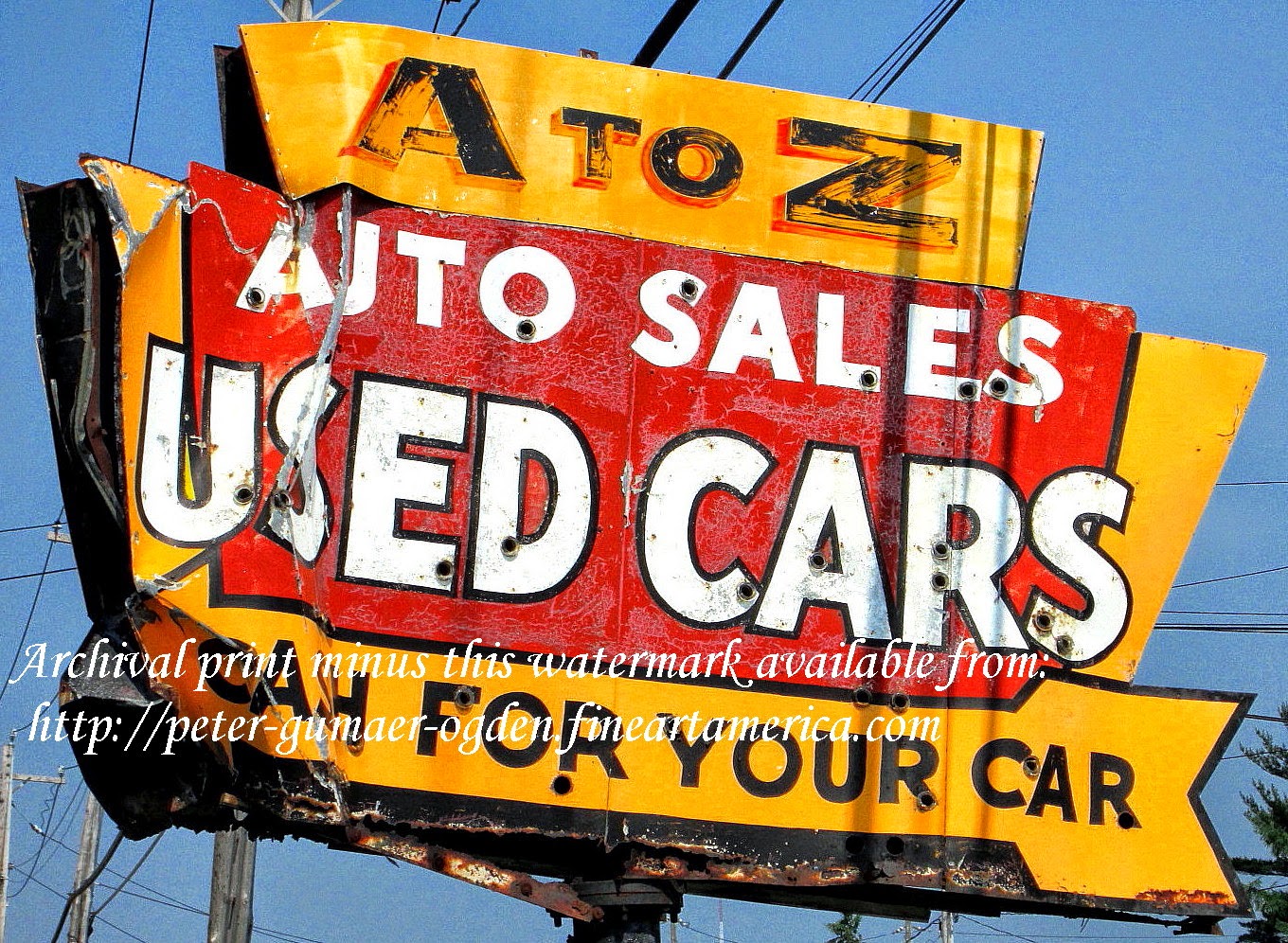 auto sales signs