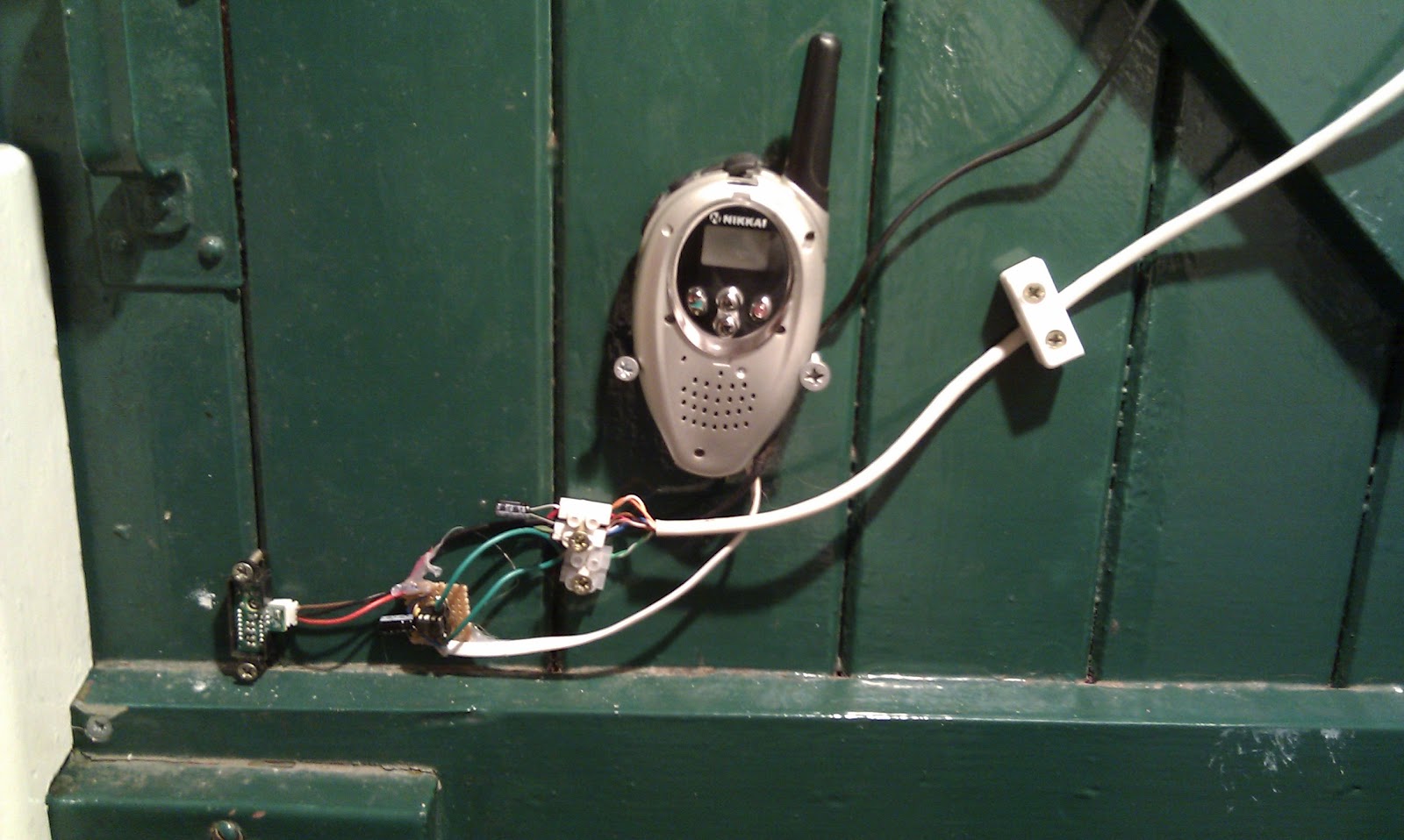 elektrickery! Steve's wireless shed alarm