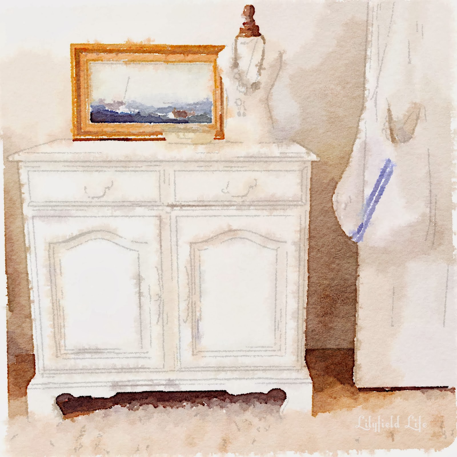 Lilyfield Life White painted Cupboard before and after by Lilyfield Life