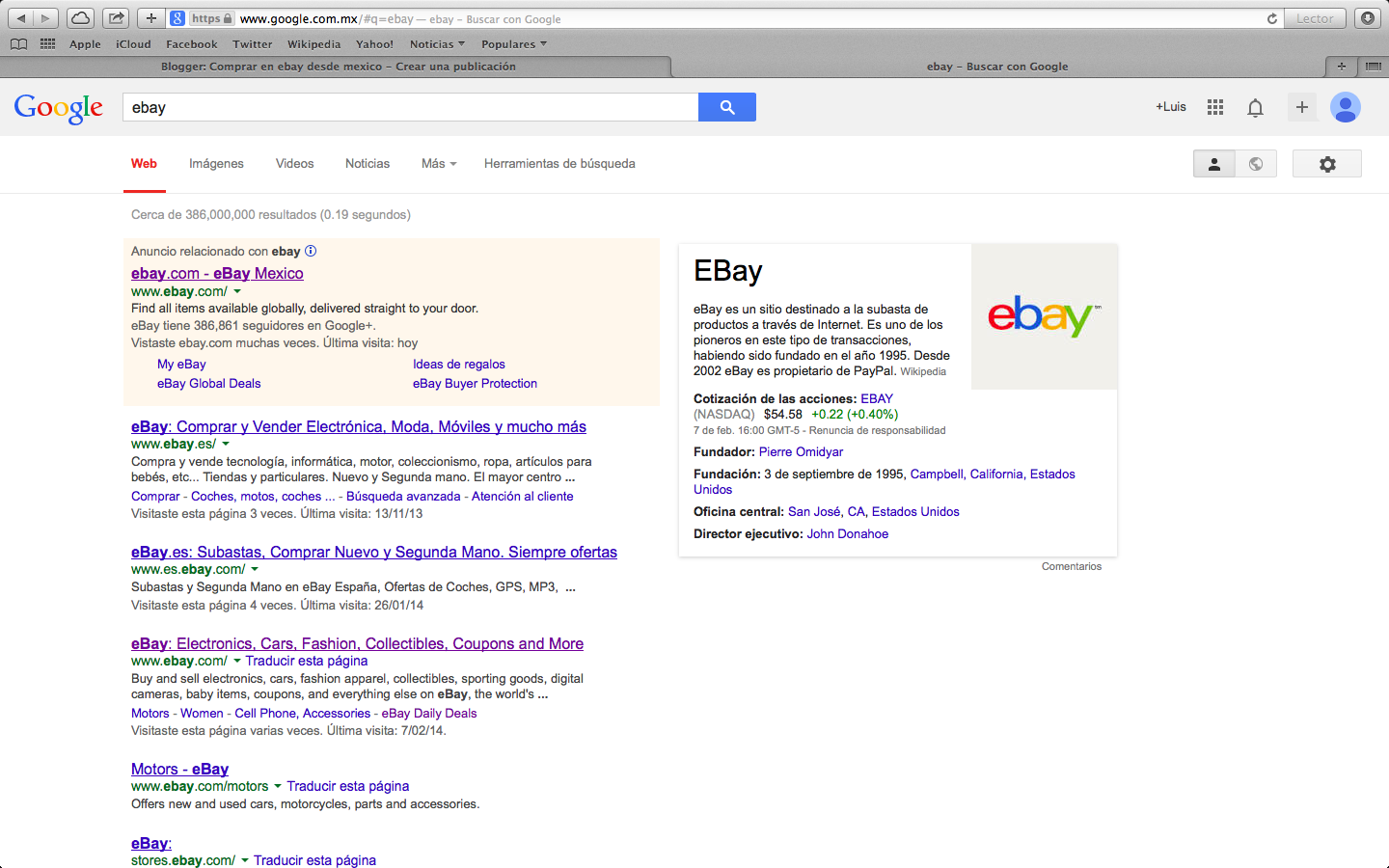 Comprar en ebay desde mexico COMPRAR CON EBAY GLOBAL SHIPPING PROGRAM